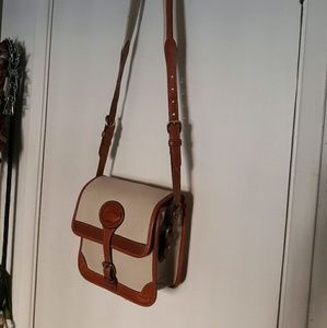 Dooney & Bourke leather messenger, satchel bag